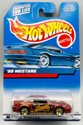 Hot Wheels 99 Mustang, Damaged Card/Yellow Blister