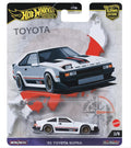 Hot Wheels Premium Car Culture 82 Toyota Supra With Protector