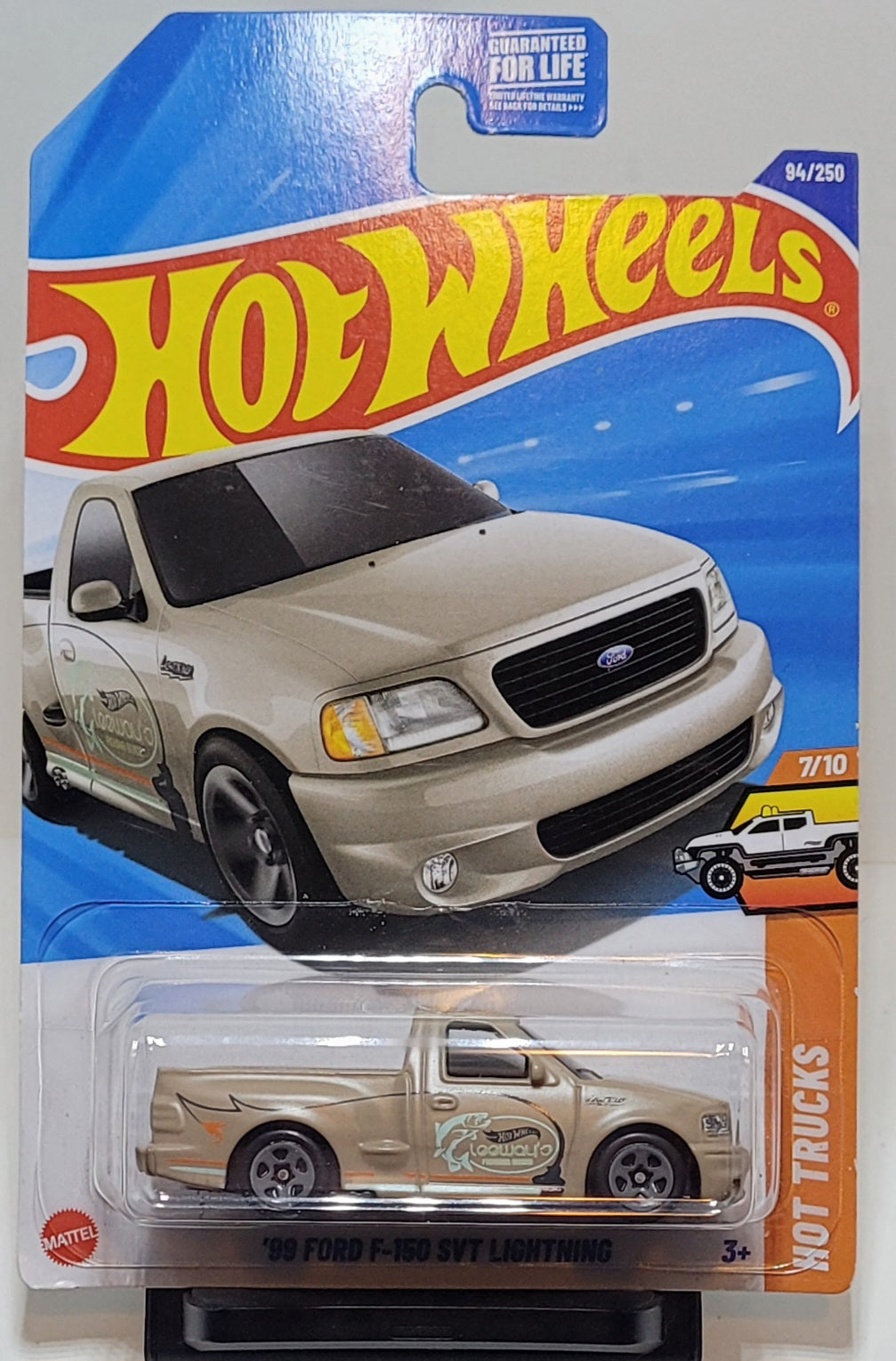 Hot Wheels '99 Ford F-150 SVT Lightning