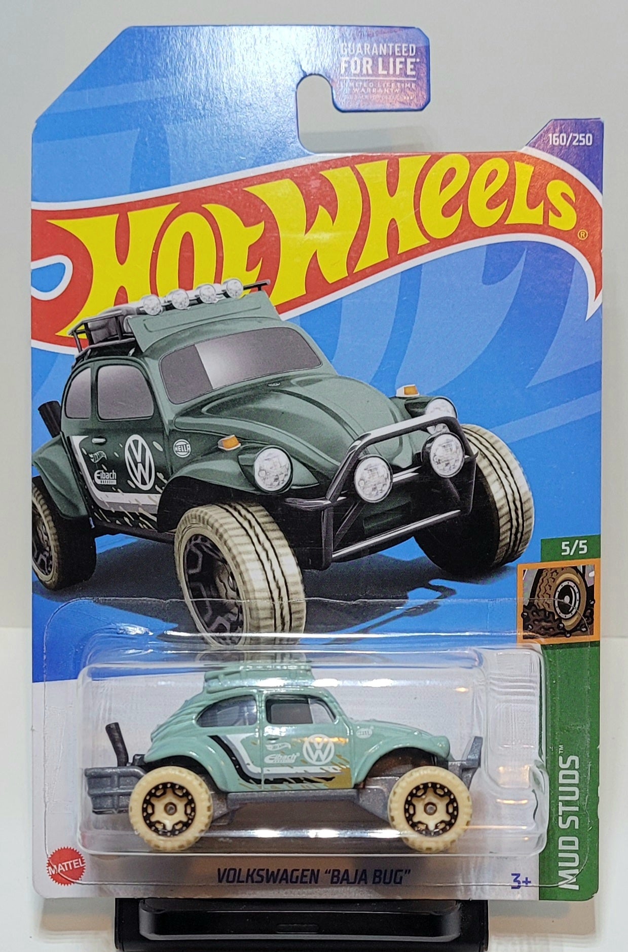 Hot Wheels Mud Studs Volkswagen Baja Bug