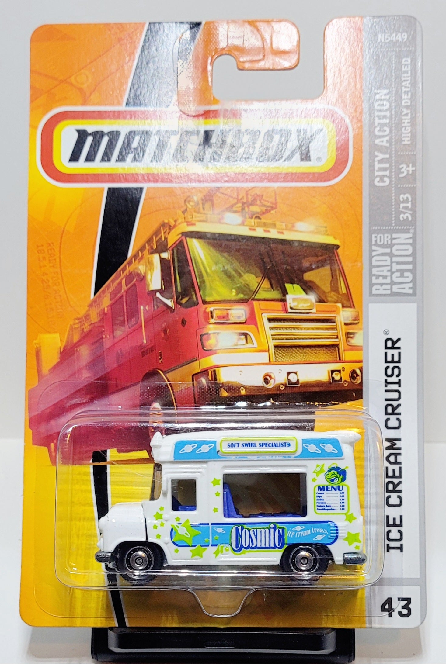 Matchbox 2009 Ice Cream Cruiser, City Action series