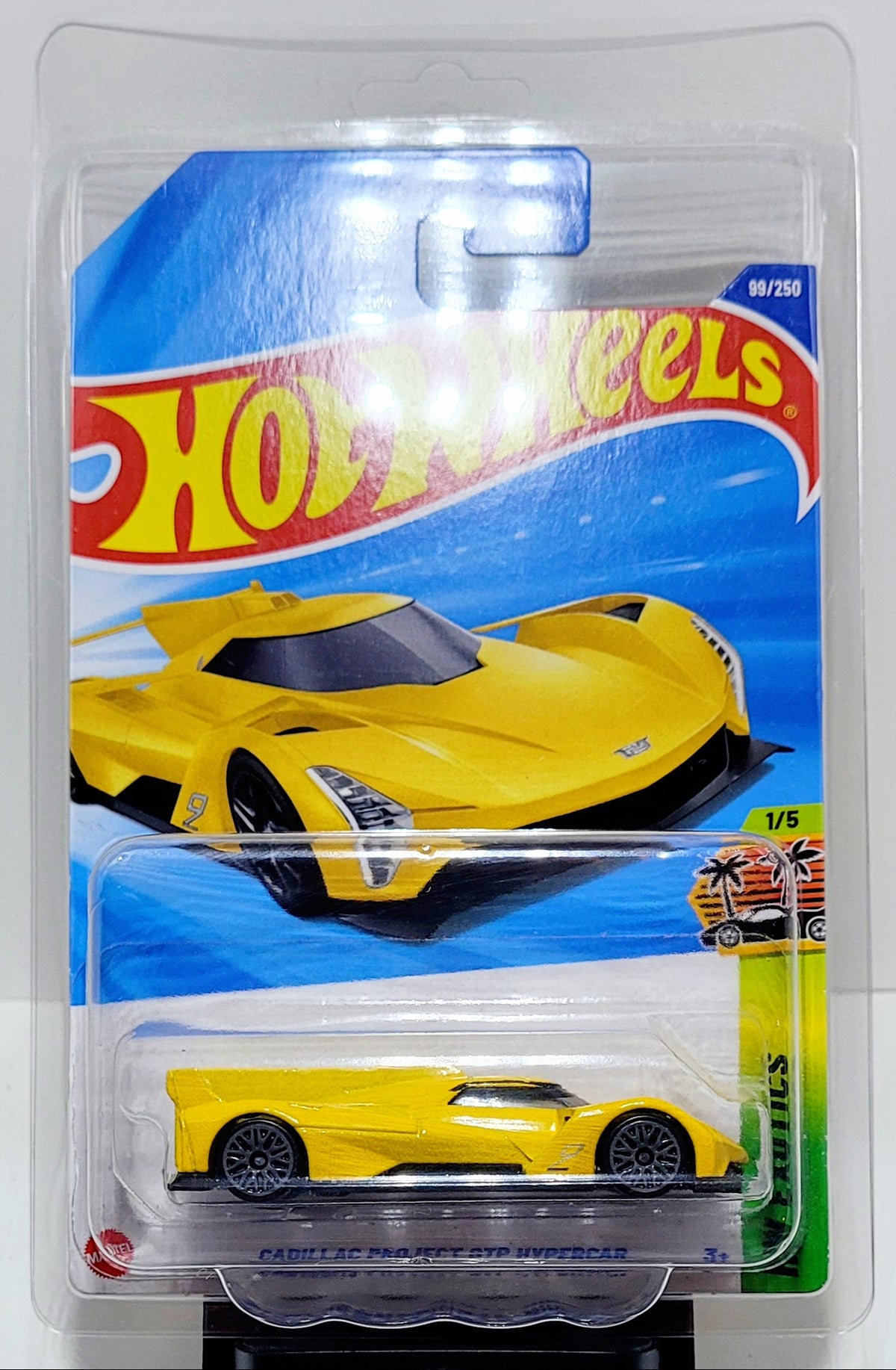 Hot Wheels Cadillac Project GTP Hypercar, Bundle, Protectors Included