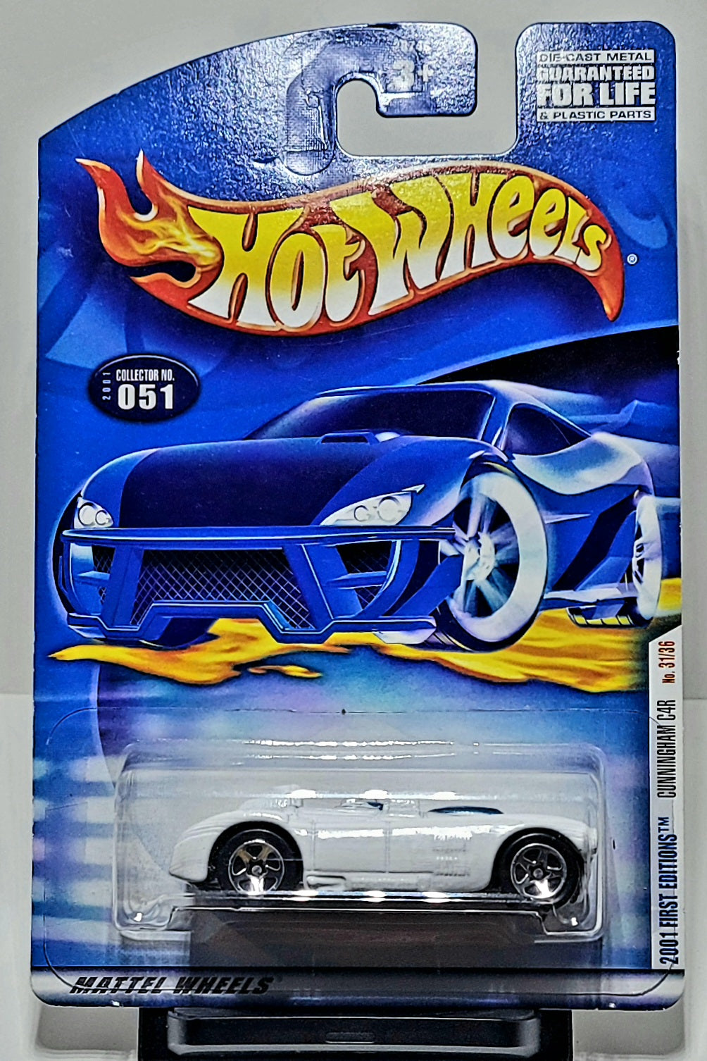 Hot Wheels 2001 First Editions Cunningham C4R