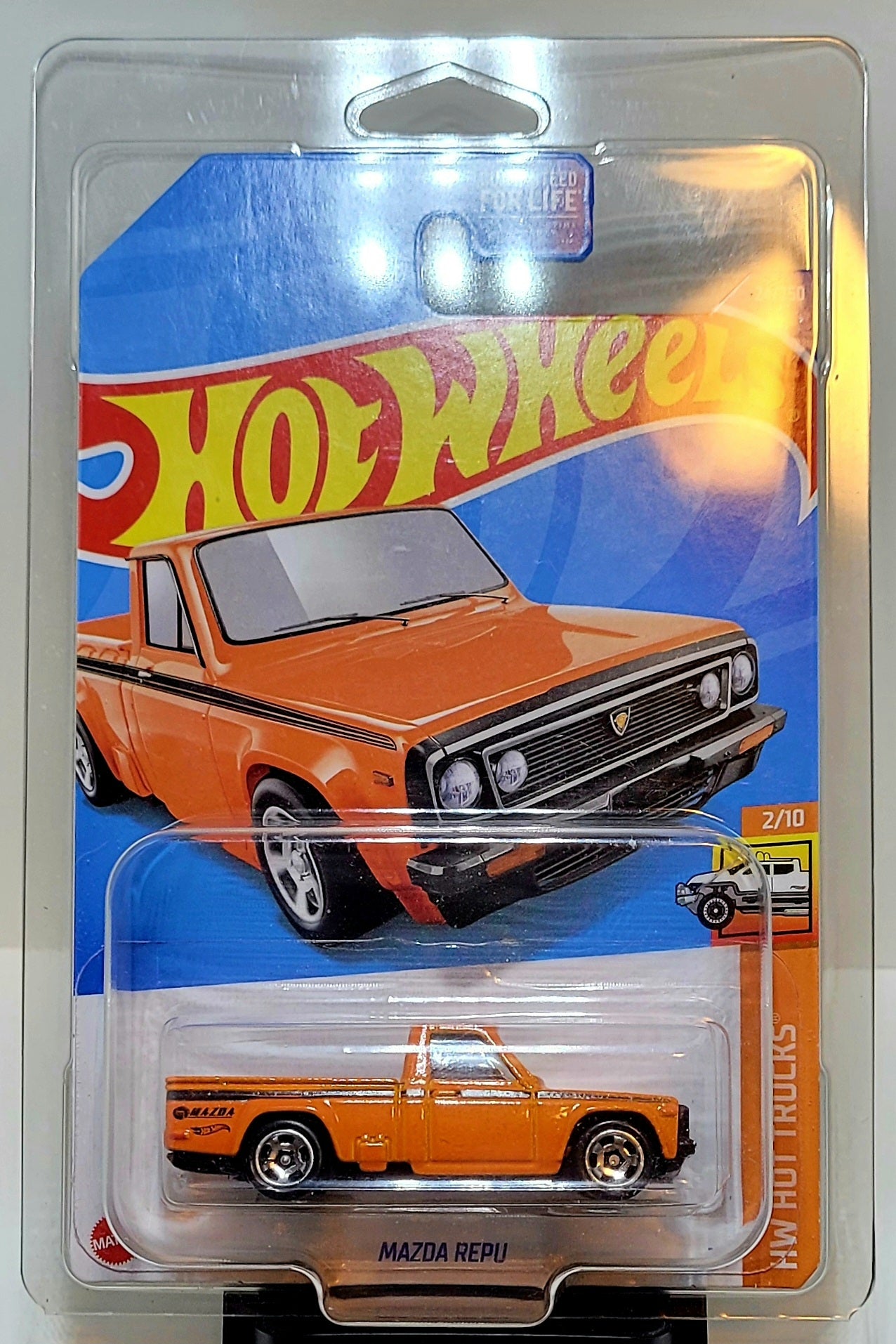 Mattel Hot Wheels Mazda Repu with Protector