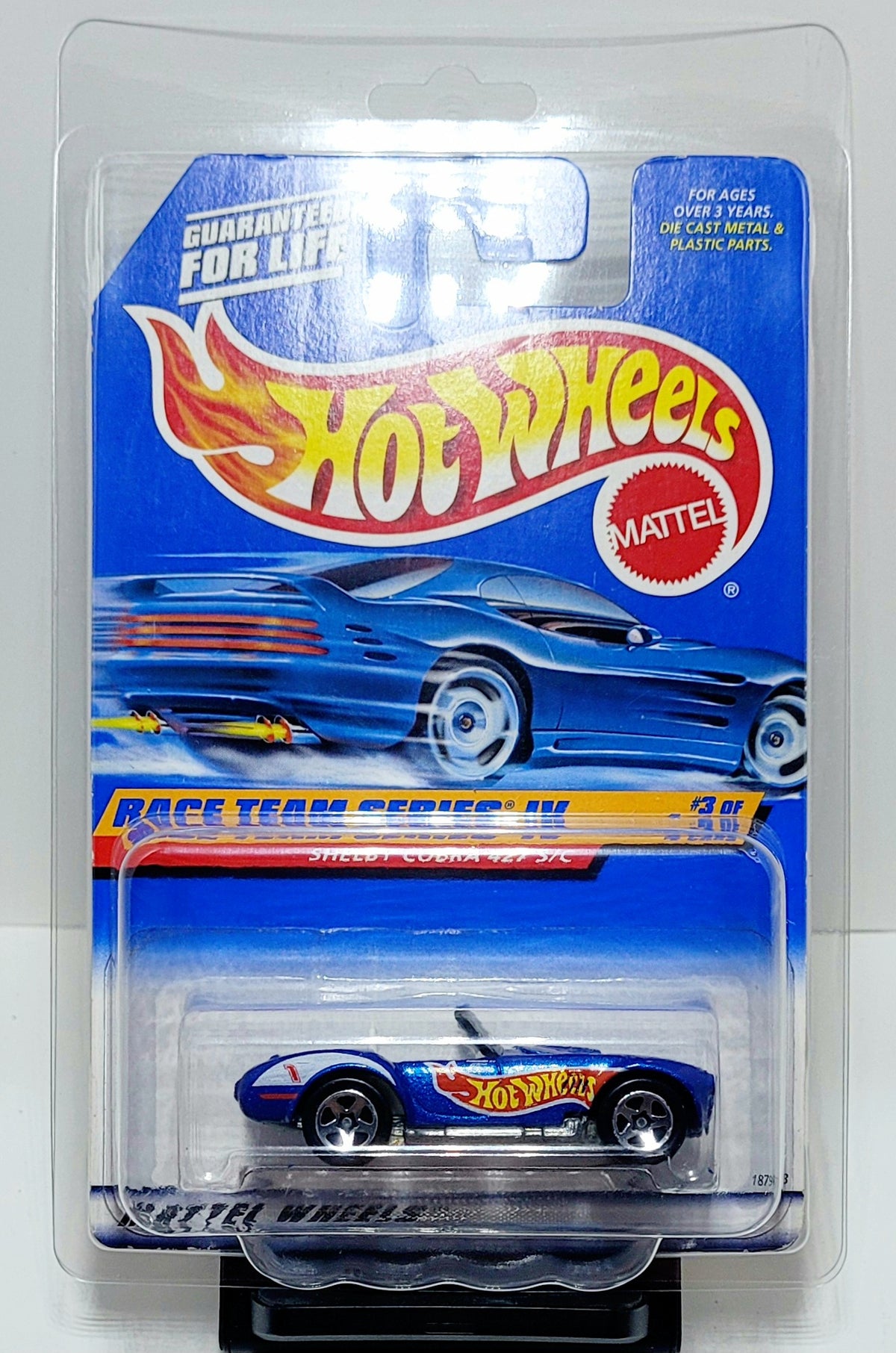 Hot Wheels Shelby Cobra 427 S/C, Protector Included