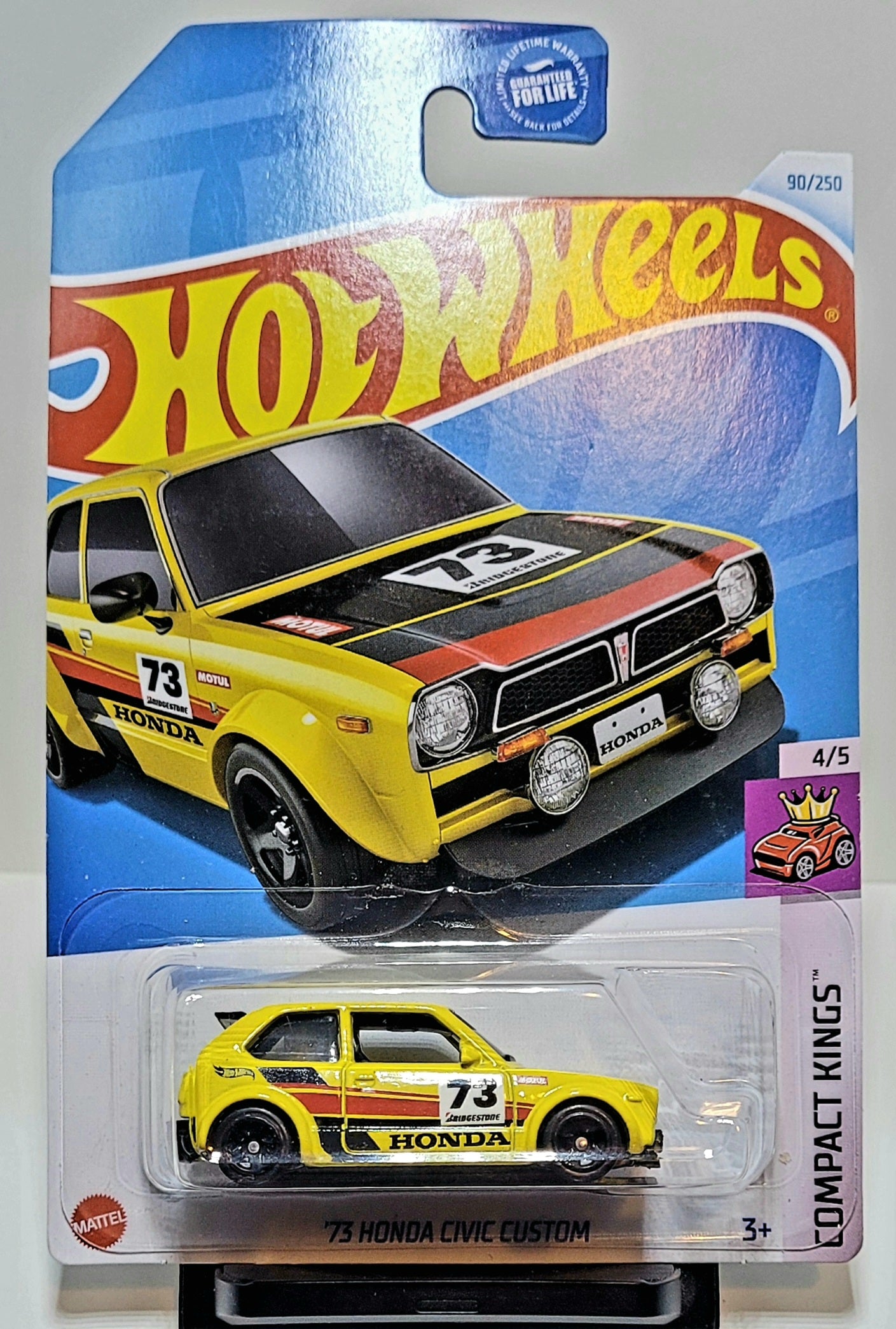 Hot Wheels '73 Honda Civic Custom