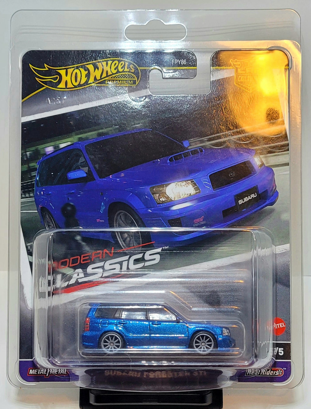 Hot Wheels Premium Subaru Forester STi With Protector