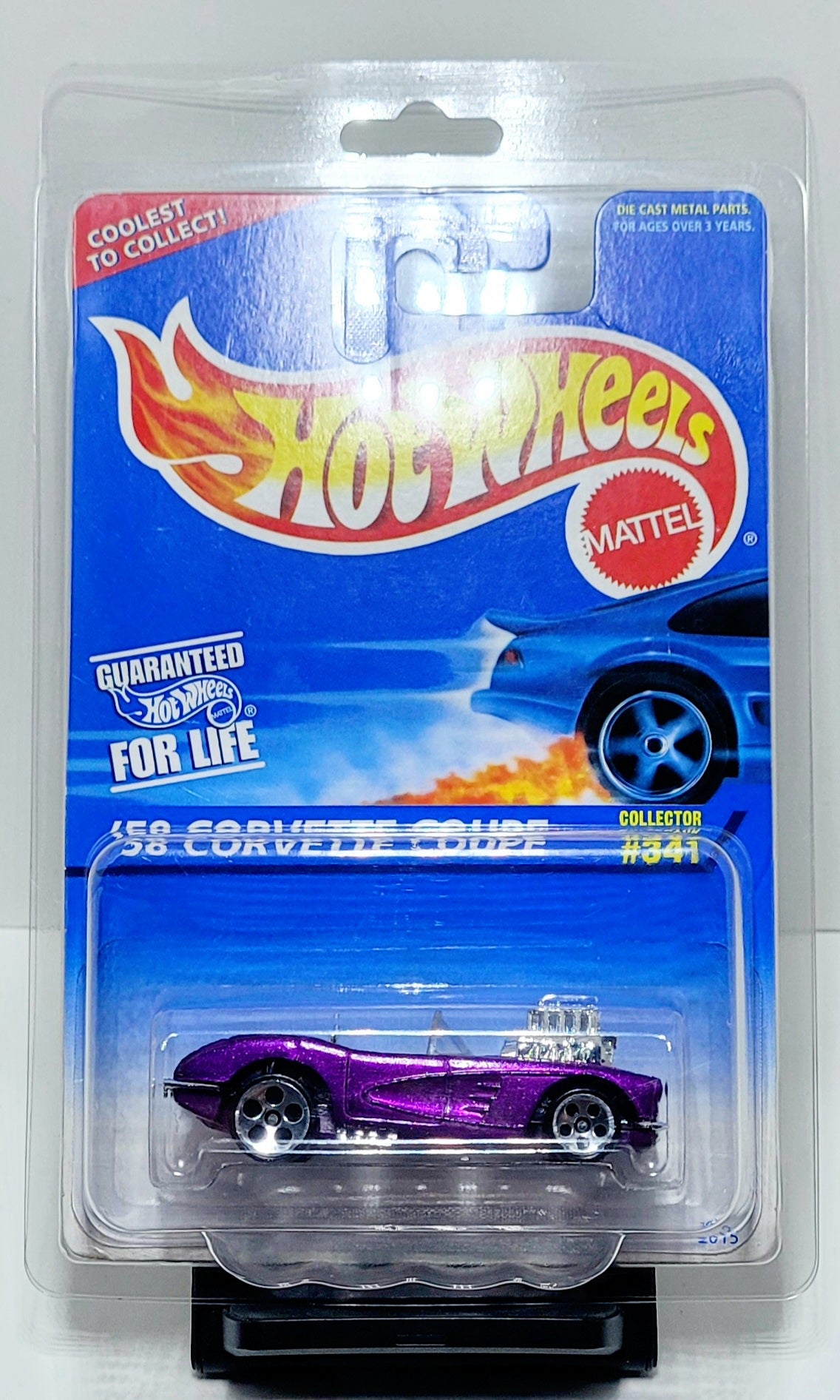 Hot Wheels '58 Corvette Coupe Protector Included