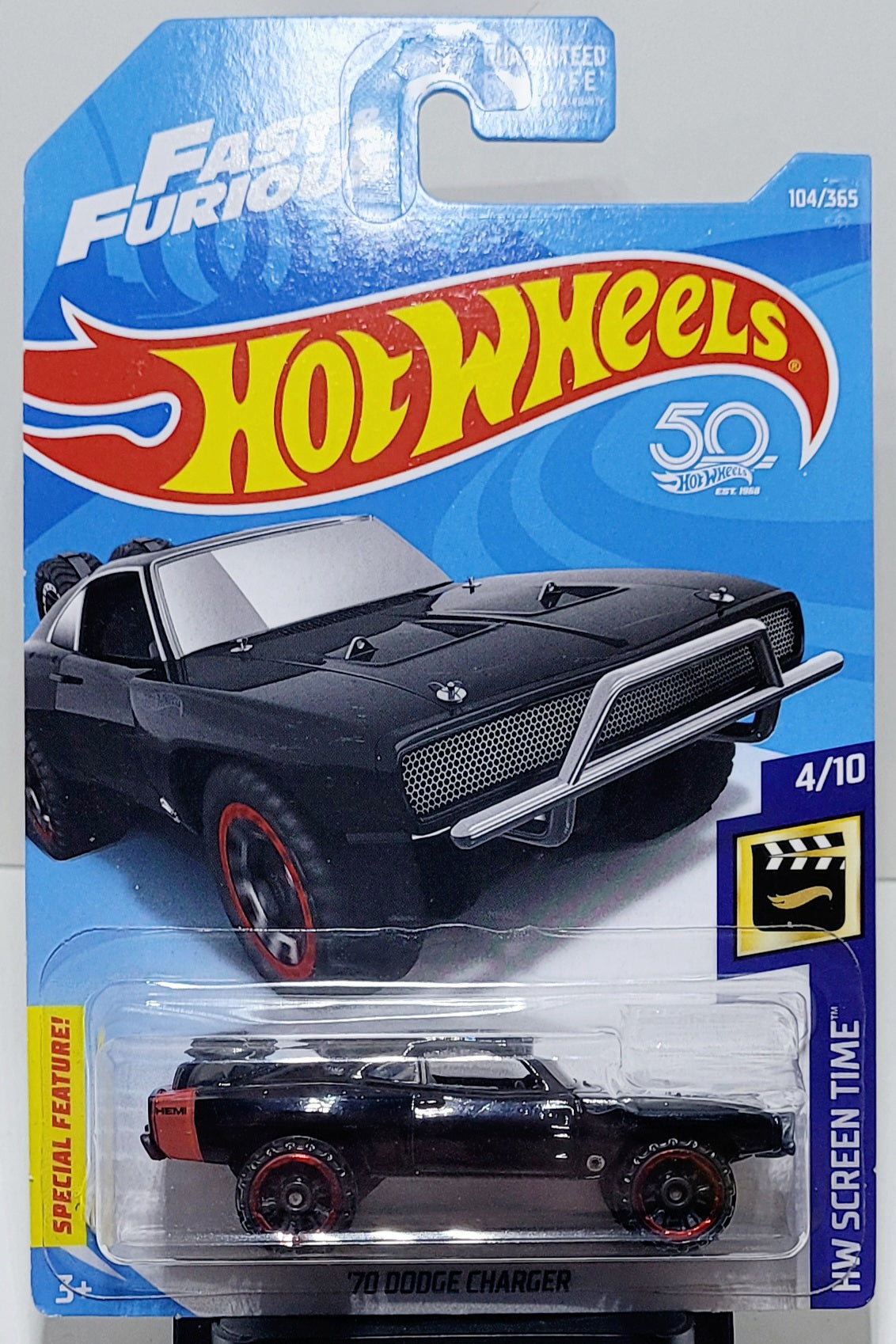 Hot Wheels Fast & Furious '70 Dodge Charger