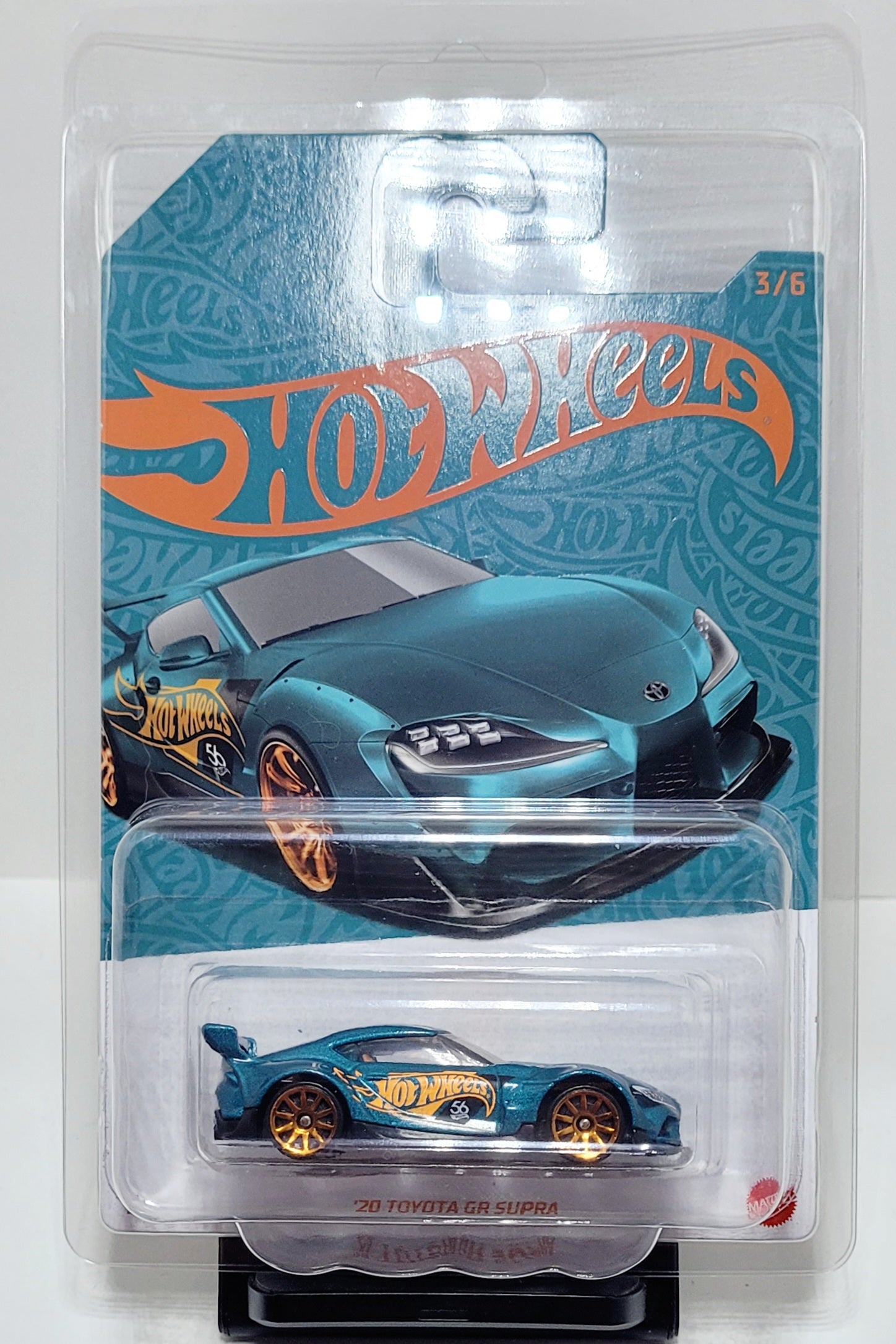 Hot Wheels 56th Anniversary Pearl and Chrome '20 Toyota GR Supra