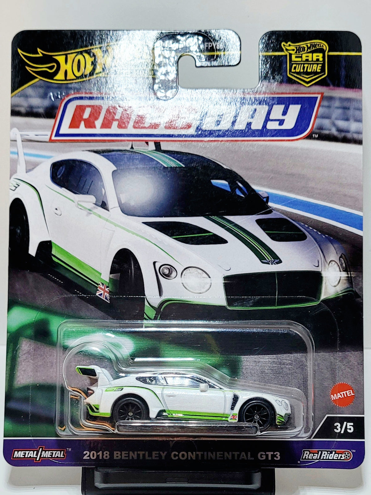 Hot Wheels Premium 2018 Bentley Continental GT3