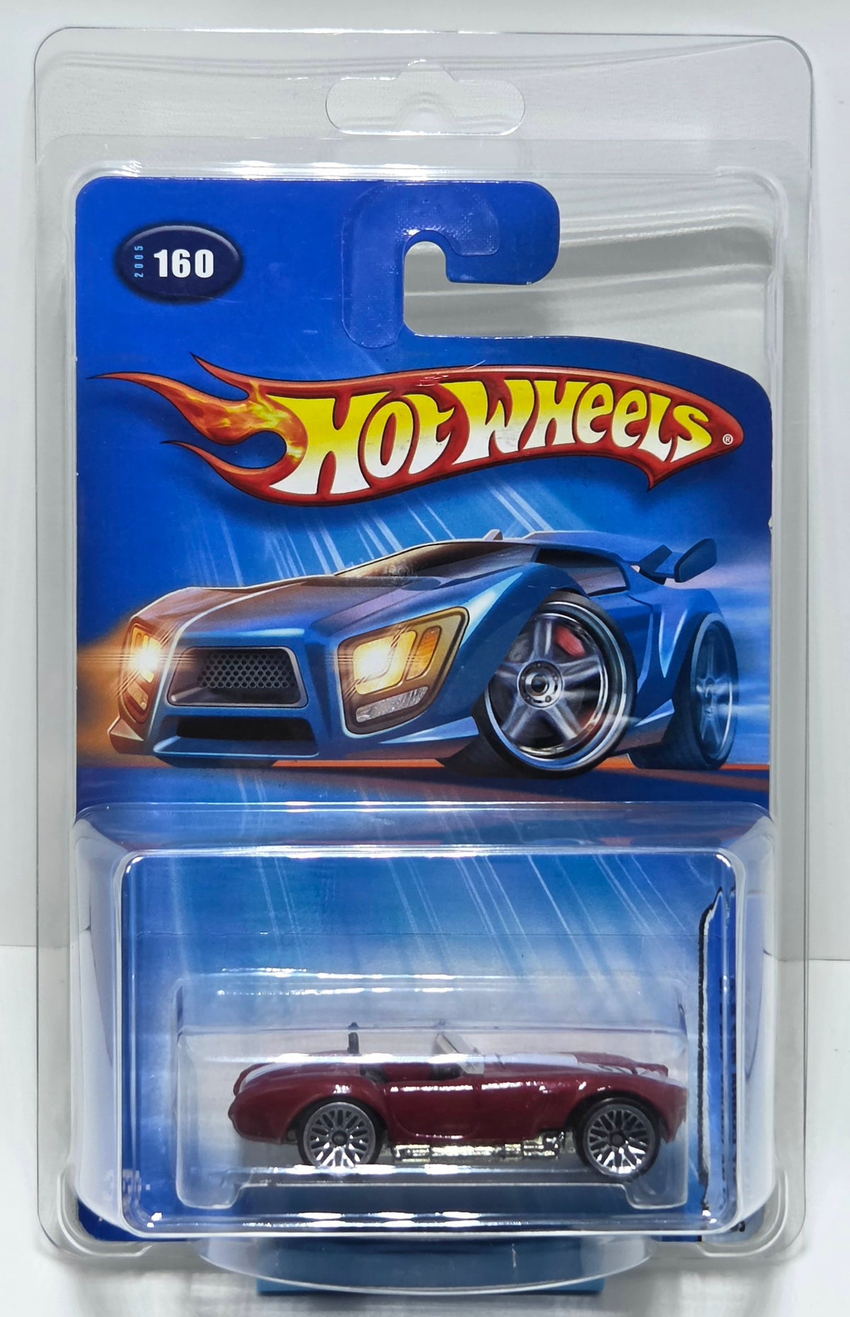 Hot Wheels Shelby Cobra 427 S/C,Protector Included, 2005 release