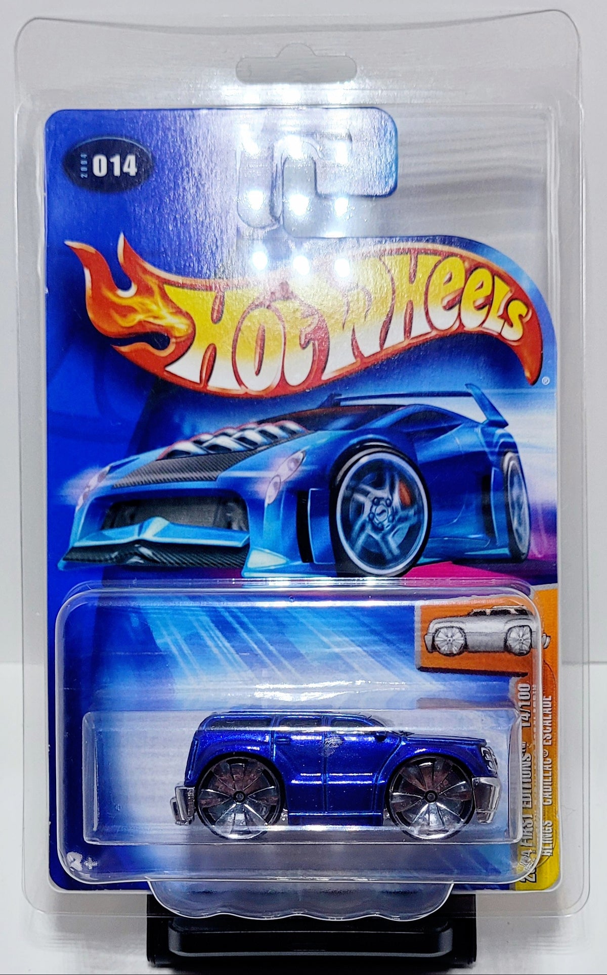 Hot Wheels Cadillac Escalade First Editions, Protector Included