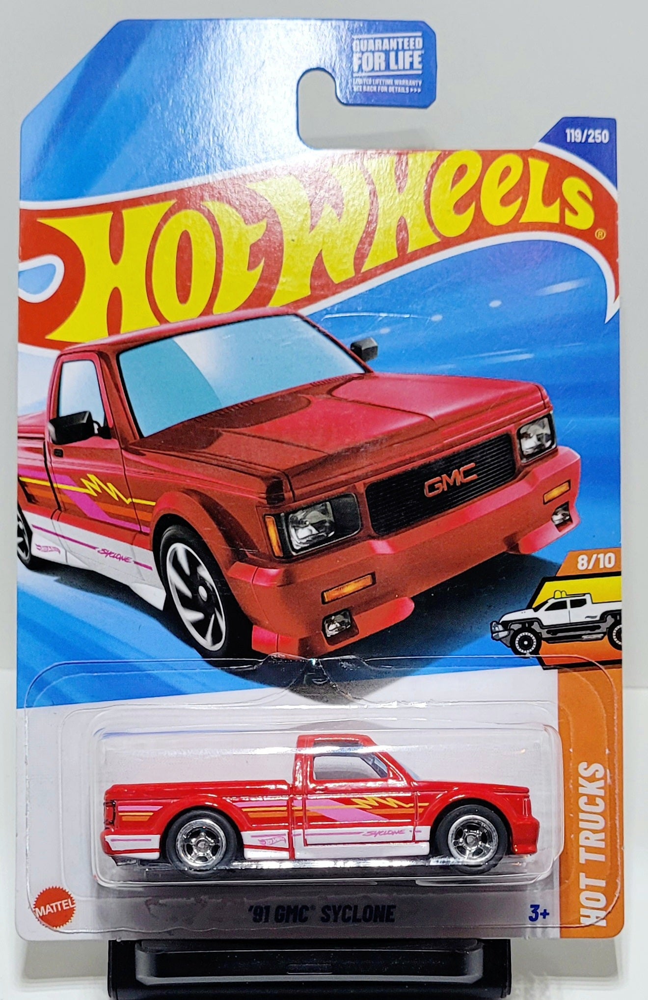 Hot Wheels '91 GMC Syclone (Wheel Swap)