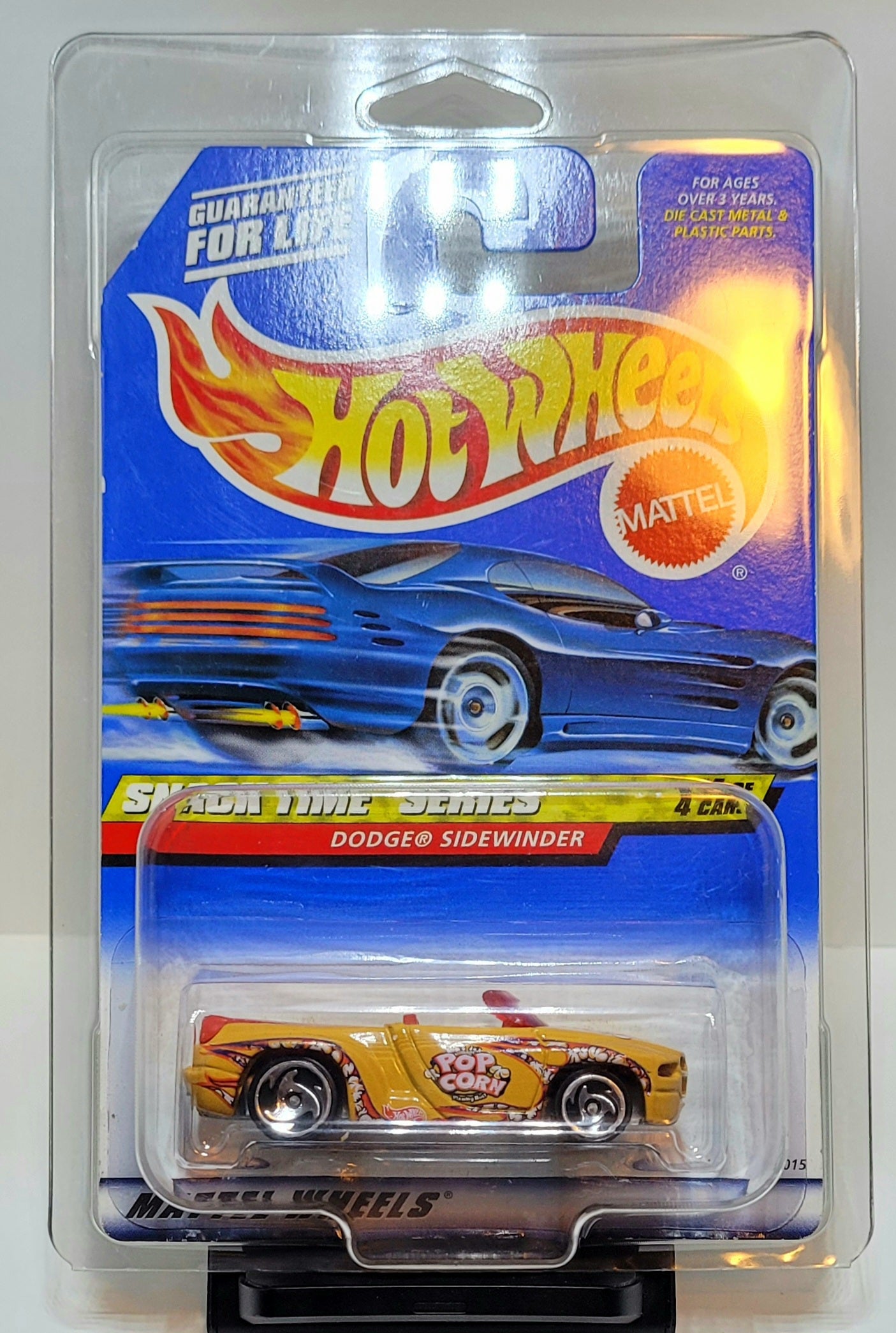 Hot Wheels Dodge Sidewinder Snack Time Series Pop corn With Protector