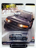 Hot Wheels Premium Fast & Furious Toyota FJ Cruiser, Damaged Card