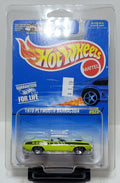 Hot Wheels First Editions, 1970 Plymouth Barracuda convertible With Protector