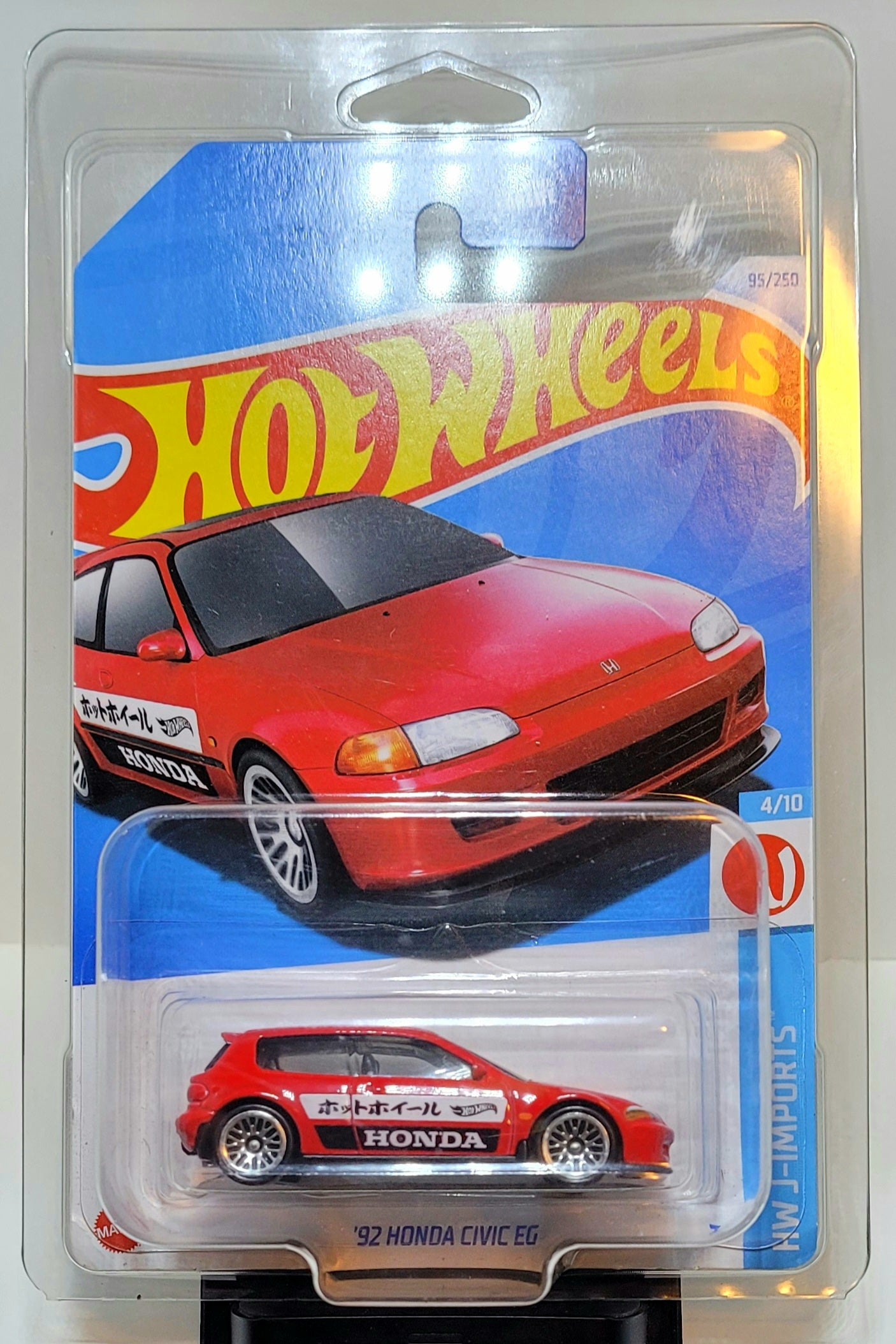 Hot Wheels '92 Honda Civic EG With Protector